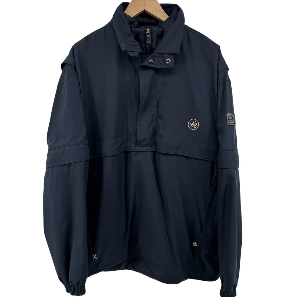 Sunderland‎ of Scotland Weatherbeater Rain Jacket Navy Blue Large Scotland Golf